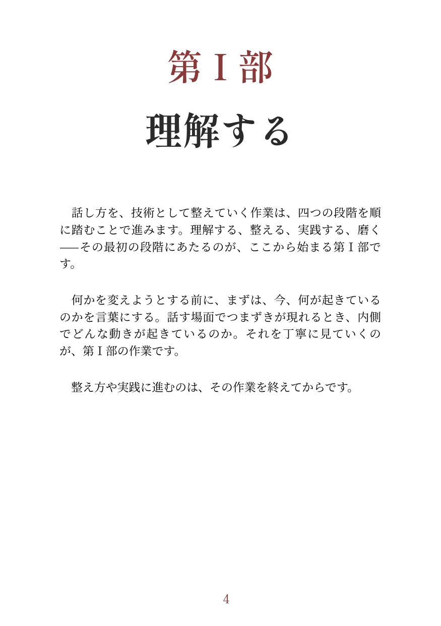 話し方の整え方