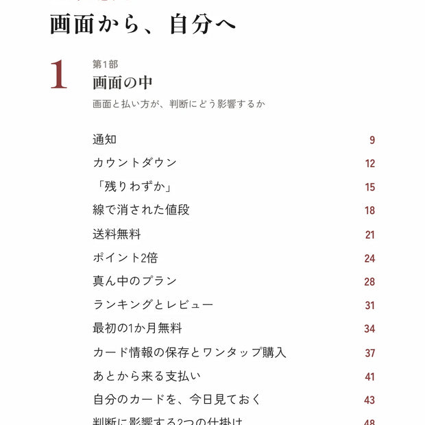 買う前の10秒