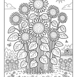 花のぬりえブック 42種類