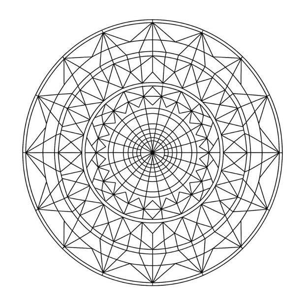 幾何学マンダラ No.002