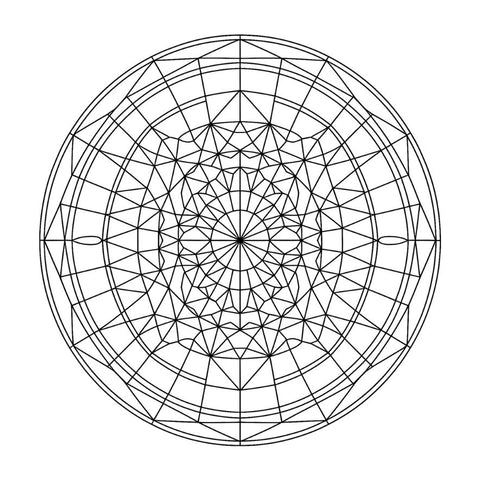 幾何学マンダラ No.003