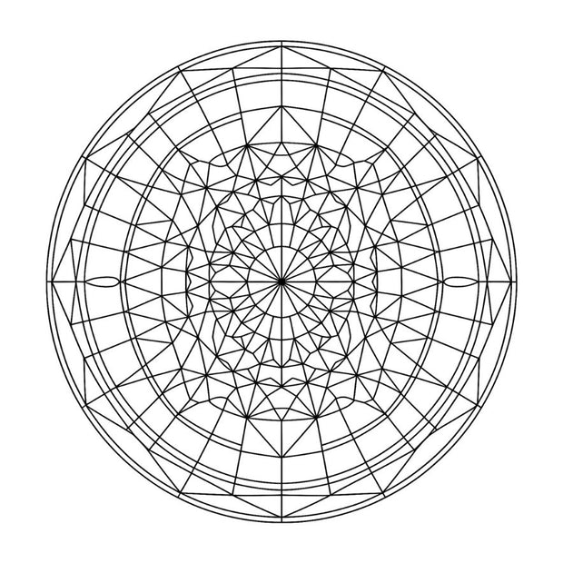 幾何学マンダラ No.003