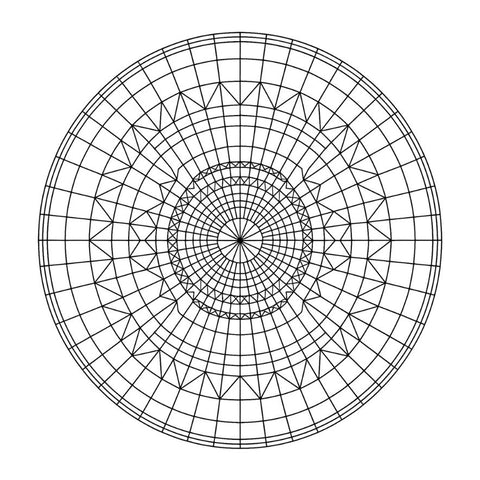 幾何学マンダラ No.004