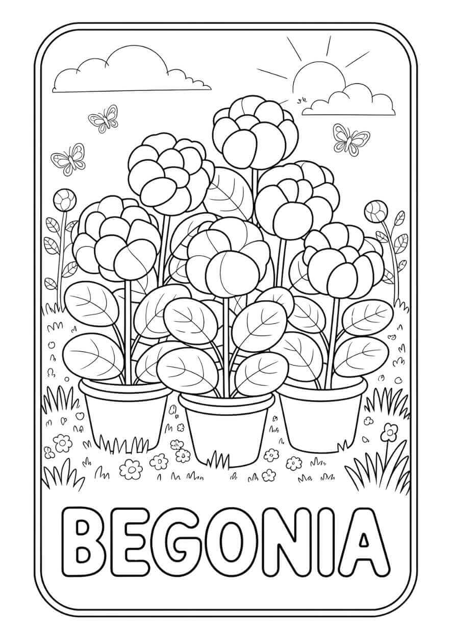 花のぬりえブック 42種類