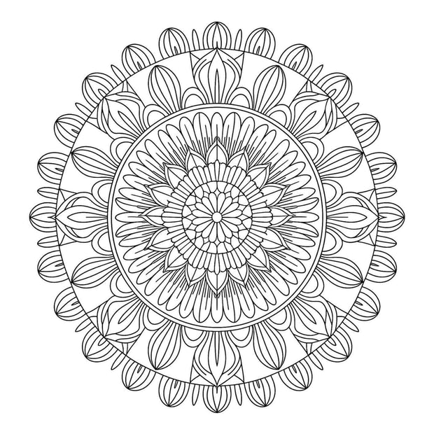 フローラルマンダラ No.002