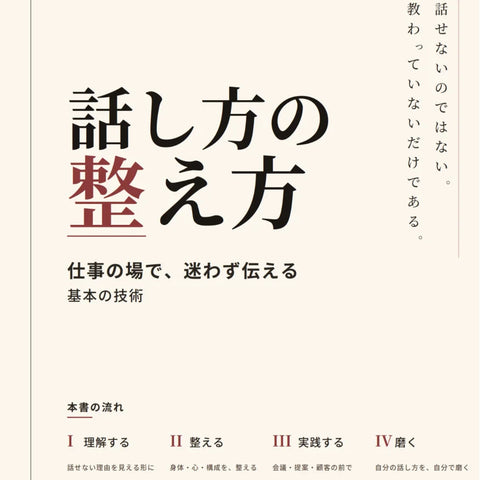 話し方の整え方