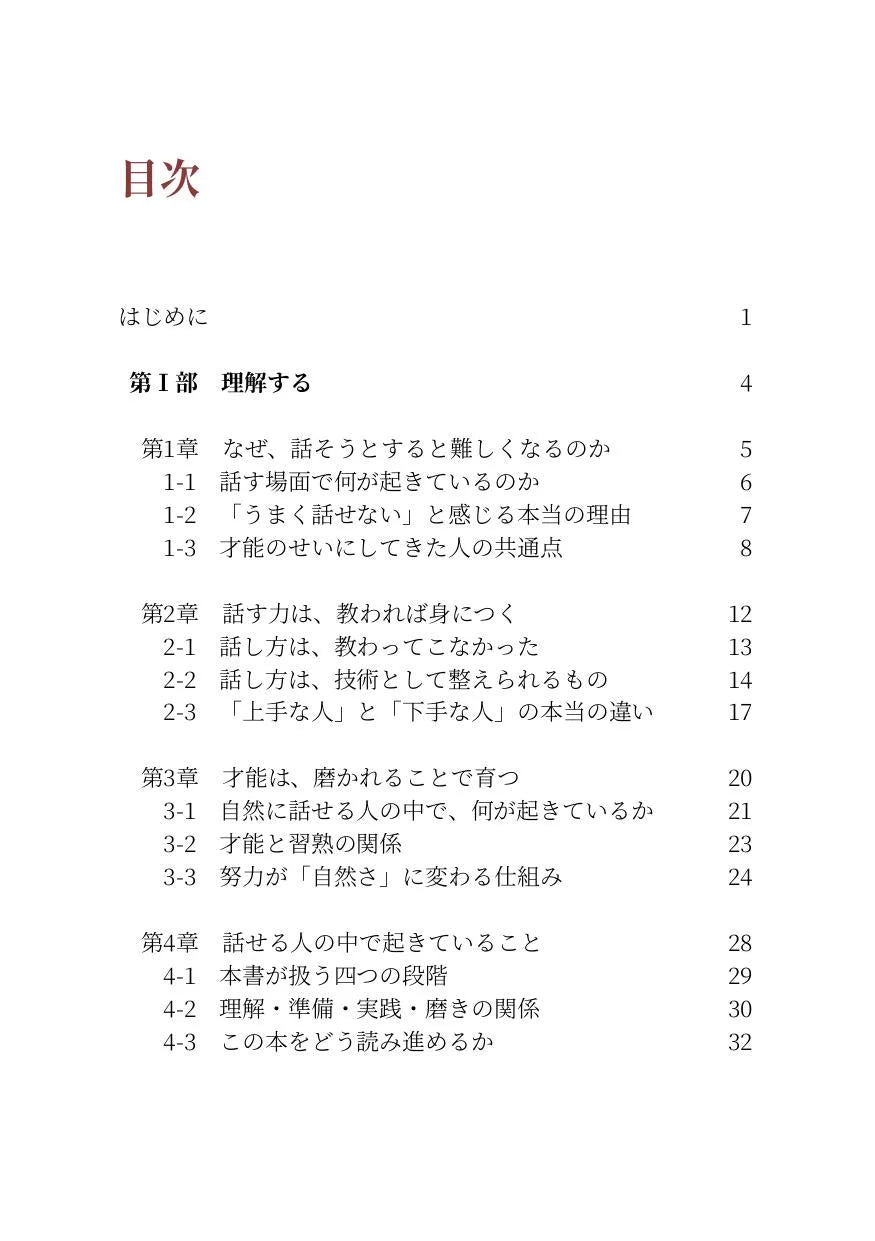 話し方の整え方