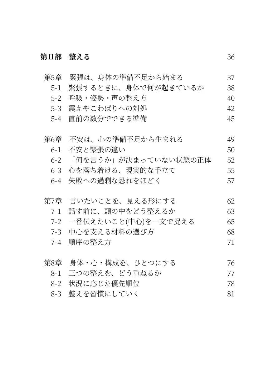 話し方の整え方