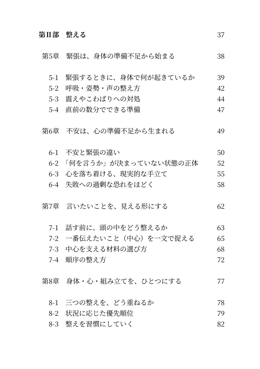 話し方の整え方