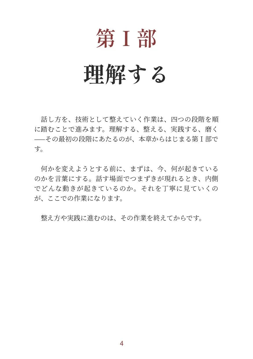 話し方の整え方